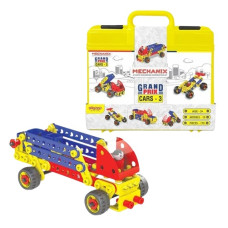 конструктор Zephyr Mechanix поліпропіленовий розвиваючий Авто №3 175 елем. 15 моделей  02008