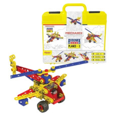 конструктор Zephyr Mechanix поліпропіленовий розвиваючий Літак №3 180 елем. 15 моделей  02009