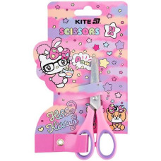ножиці Kite дитячі 13см. HK з гумовими вставками на бліст.  HK25-123  (12/240)
