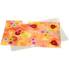 скатертина пластикова дешева одностороння 100х60см.  (150)