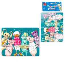 пазли магнітні "Малюк зможе. Звірята" Vladi Toys  VT3301-01