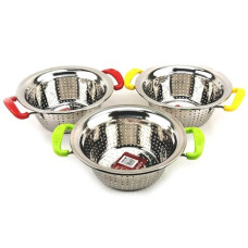 друшляк нерж. A-Plus з двома ручками d-24см.  2207  (60)