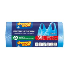 пакети для сміття Фрекен Бок 35л./30шт. з ручками  (25)