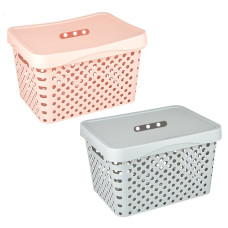 кошик з кришкою  5л.  ЕК-1001  (24)