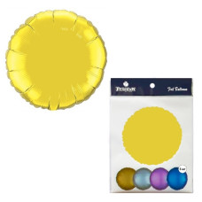 кулька фольгована Pelican таблетка золото 18"/45см., продажа кратно 5шт.!!!  833301  (5)