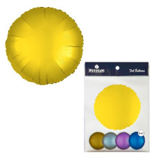 кулька фольгована Pelican таблетка сатин золото, продажа кратно 5шт.!!! 18"/45см.  833331  (5)