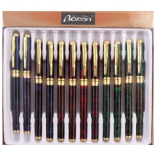 ручка Baixin мет. перова FР801MG мрамор mix  (12)