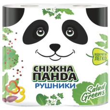 рушник паперовий Сніжна панда  двошаровий, набір 2шт.  (16)