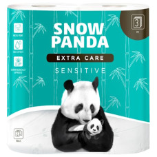 папір туалетний Сніжна панда Extra Care Sensitive тришаровий  4шт./уп., ціна за упаковку!!!  (12)