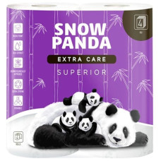 папір туалетний Сніжна панда Extra Care Superior чотиришаровий  4шт./уп., ціна за упаковку!!! (14)