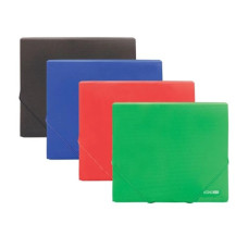 тека Economix E31602 на гумках пласт. В5, фактура "діамант"  (20)