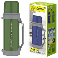 термос Maestro 1,0л.  MR-1631-100-GREEN