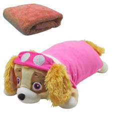 м`яка іграшка Копиця Песик Скай з пледом  00293-3