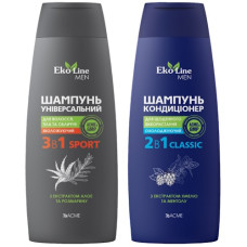 шампунь EkoLine Men 400мл. (в ас-ті)