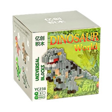 конструктор піксельний 3D-фігурка від 494 дет. в кор. 9х9х9см.  YC236/125293  (1/180)