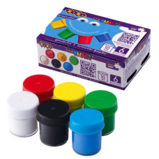 гуаш Zibi Smart Line  6кол./10мл.  ZB.6650  (24/96)