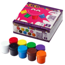 гуаш Zibi Smart Line  9кол./10мл.  ZB.6652  (24/72)