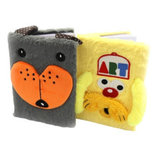 блокнот J.Otten A5-8081 пухнастий "Собачки" А5/80арк., 70гр./м2  (20/120)