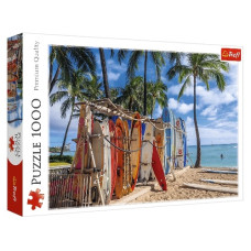 пазли Trefl 1000 елем. Пляж Вайкікі. Гаваї  10742
