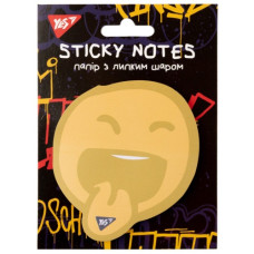 папір з клейким шаром Yes "Melt Smile" фігурний 40арк.  170356  (12/144)