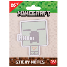 папір з клейким шаром Yes "Minecraft Creeper" фігурний 40арк.  170398  (12/144)