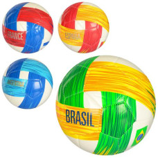 м`яч футбольний розмір 5, PVC 330гр., країни, в кул.  MS 0997  (30)