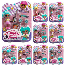 лялька з аксесуарами "Музична вечірка" на бліст. 9х4х3,3см.  LC3389