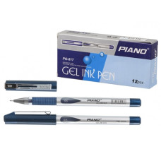 ручка Piano РG-817 гелева 0,5мм. синя  (12/144/1728)
