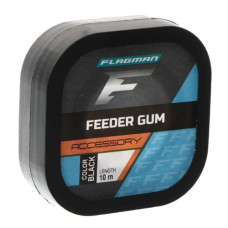 амортизатор фідерний Flagman Feeder Gum Black 0,6мм. 10м.  FGB0610