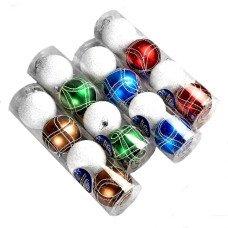 кульки ялинкові в колбі 10см. 4шт.  М47931  (4/144)