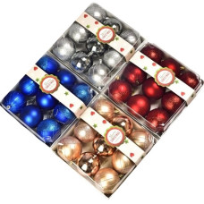 кульки ялинкові в кор. 7см. 9шт.  М47938  (9/378)