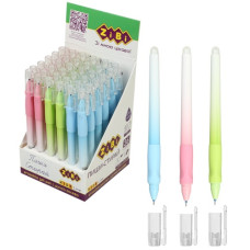 ручка Zibi Gradient "пиши-витирай" гелева 0,5мм. синя  ZB.2216-99  (36/432/864)