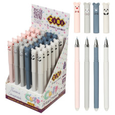 ручка Zibi Cute "пиши-витирай" гелева 0,5мм. синя  ZB.2217-99  (36/864)