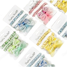 набір 2 гумки для волосся + 2 шпильки на бліст.  WW02330  (12/2400)