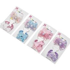 набір гумка для волосся + 3 шпильки на бліст.  WW02178  (12/1200)