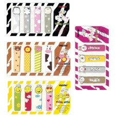 закладки паперові з клейким шаром 4шт.х20арк.  WST11155-294 (WW00825)  (1200)