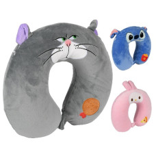 подушка-підголовник ортопедична дорожня під шию "Hamburger" 30х25см.  R37605  (100)