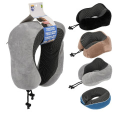 подушка-підголовник ортопедична дорожня під шию 29х25х14см.  R42059  (24)