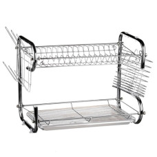 сушка для посуду A-Plus нержав. двоярусна  1199  (10)