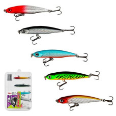 воблери набір 5шт. 6см. 7гр.  SF24314-6  (400)