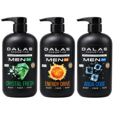 шампунь-гель для душу Dalas 3в1  550мл. (в ас-ті)