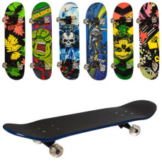 скейт 79х20см. (нажд.), алюм. підвіска, колеса ПУ, підшипник АВЕС-7  MS 0355-4  (6)