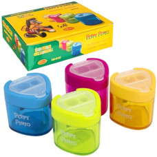 чинка Peppy Pinto з контейнером подвійна  КВ-8132  (12/720)