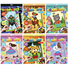 набір для творчості "Мозаїка з помпонів" Апельсин  НТ-35  (12)