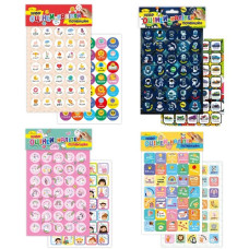 наліпки Апельсин оцінки А5, набір 2арк.  НС-А5-12  (32)