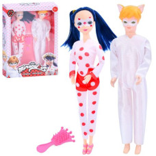 лялька LDC 29см. 2шт. (1шт. - шарнірна), гребінець, в кор. 23х32,5х5см.  2120А  (60)