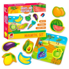 гра магнітна "Vegetables and fruits" в кор. Roter Kafer  RK2090-06