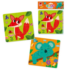пазли м`які 2 в 1 "The Fuzzies"  Roter Kafer  RK6050-01