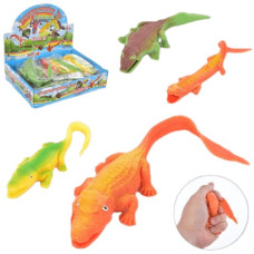 фігурка-антистрес крокодил 24см., 12шт. в диспл. 25х19,5х5,5см.  SQ-18  (240)