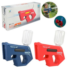 водяний пістолет 21х12х4,5см., акум., в кор. 14х6,5х28,5см.  2003  (24/48)